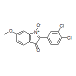 2-(3,4-Dichlorophenyl)-6-methoxy-3-oxo-3H-indole 1-Oxide