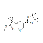 5-[1-(Methoxycarbonyl)cyclopropyl]pyridine-3-boronic Acid Pinacol Ester