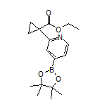 2-[1-(Ethoxycarbonyl)cyclopropyl]pyridine-4-boronic Acid Pinacol Ester