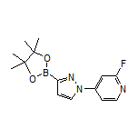 1-(2-Fluoro-4-pyridyl)-1H-pyrazole-3-boronic Acid Pinacol Ester