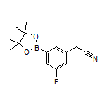 [3-(Cyanomethyl)-5-fluorophenyl]boronic Acid Pinacol Ester