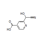 2-[Cyano(hydroxy)methyl]isonicotinic Acid