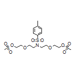 [[(Tosylazanediyl)bis(ethane-2,1-diyl)]bis(oxy)]bis(ethane-2,1-diyl) Dimethanesulfonate