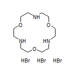 1,7,13-Trioxa-4,10,16-triazacyclooctadecane Trihydrobromide