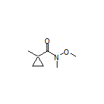 N-Methoxy-N,1-dimethylcyclopropane-1-carboxamide