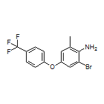 2-Bromo-6-methyl-4-[4-(trifluoromethyl)phenoxy]aniline