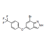 7-Bromo-5-[4-(trifluoromethyl)phenoxy]-2H-indazole