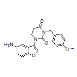 1-(5-Aminobenzofuran-3-yl)-3-(4-methoxybenzyl)dihydropyrimidine-2,4(1H,3H)-dione