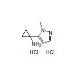 1-(1-Methyl-5-pyrazolyl)cyclopropanamine Dihydrochloride