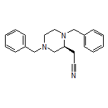 (S)-2-(1,4-Dibenzylpiperazin-2-yl)acetonitrile