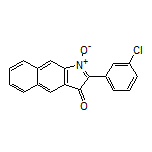 2-(3-Chlorophenyl)-3-oxo-3H-benzo[f]indole 1-Oxide