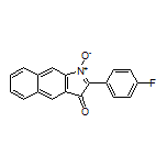 2-(4-Fluorophenyl)-3-oxo-3H-benzo[f]indole 1-Oxide