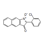 2-(2-Chlorophenyl)-3-oxo-3H-benzo[f]indole 1-Oxide