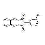 2-(3-Methoxyphenyl)-3-oxo-3H-benzo[f]indole 1-Oxide