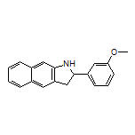 2-(3-Methoxyphenyl)-2,3-dihydro-1H-benzo[f]indole