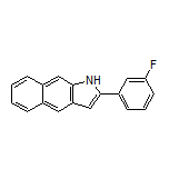 2-(3-Fluorophenyl)-1H-benzo[f]indole