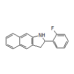 2-(2-Fluorophenyl)-2,3-dihydro-1H-benzo[f]indole