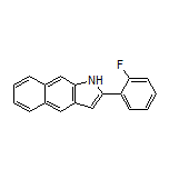 2-(2-Fluorophenyl)-1H-benzo[f]indole