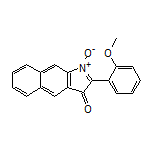 2-(2-Methoxyphenyl)-3-oxo-3H-benzo[f]indole 1-Oxide