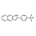 2-[4-(Trifluoromethyl)phenyl]-1H-benzo[f]indole
