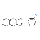 2-(3-Bromophenyl)-1H-benzo[f]indole