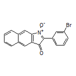 2-(3-Bromophenyl)-3-oxo-3H-benzo[f]indole 1-Oxide