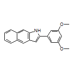 2-(3,5-Dimethoxyphenyl)-1H-benzo[f]indole