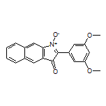 2-(3,5-Dimethoxyphenyl)-3-oxo-3H-benzo[f]indole 1-Oxide