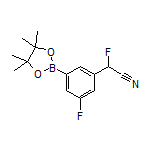 3-(Cyanofluoromethyl)-5-fluorophenylboronic Acid Pinacol Ester