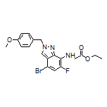 Ethyl [4-Bromo-6-fluoro-2-(4-methoxybenzyl)-2H-indazol-7-yl]glycinate
