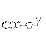 2-[4-(Trifluoromethoxy)phenyl]-1H-benzo[f]indole