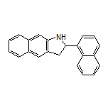 2-(Naphthalen-1-yl)-2,3-dihydro-1H-benzo[f]indole