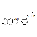 2-[3-(Trifluoromethoxy)phenyl]-2,3-dihydro-1H-benzo[f]indole