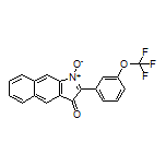3-Oxo-2-[3-(trifluoromethoxy)phenyl]-3H-benzo[f]indole 1-Oxide