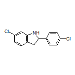 6-Chloro-2-(4-chlorophenyl)indoline