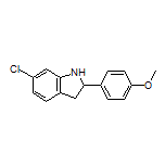 6-Chloro-2-(4-methoxyphenyl)indoline
