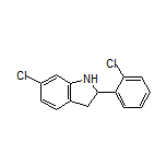 6-Chloro-2-(2-chlorophenyl)indoline