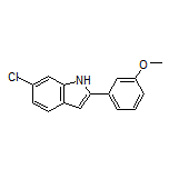 6-Chloro-2-(3-methoxyphenyl)-1H-indole