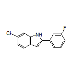 6-Chloro-2-(3-fluorophenyl)-1H-indole