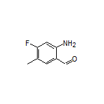 2-Amino-4-fluoro-5-methylbenzaldehyde