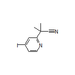 2-(4-Iodopyridin-2-yl)-2-methylpropanenitrile
