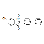 2-(4-Biphenylyl)-6-chloro-3-oxo-3H-indole 1-Oxide