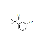1-(3-Bromophenyl)cyclopropane-1-carbaldehyde
