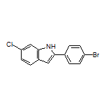 2-(4-Bromophenyl)-6-chloro-1H-indole