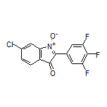 6-Chloro-3-oxo-2-(3,4,5-trifluorophenyl)-3H-indole 1-Oxide