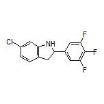 6-Chloro-2-(3,4,5-trifluorophenyl)indoline