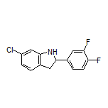 6-Chloro-2-(3,4-difluorophenyl)indoline