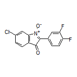 6-Chloro-2-(3,4-difluorophenyl)-3-oxo-3H-indole 1-Oxide