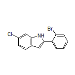 2-(2-Bromophenyl)-6-chloro-1H-indole