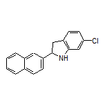 6-Chloro-2-(naphthalen-2-yl)indoline